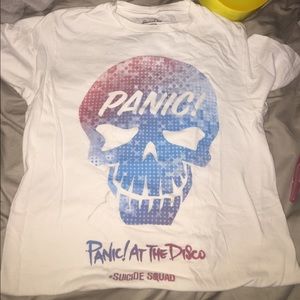Discontinued Suicide Squad Panic! at the Disco tee